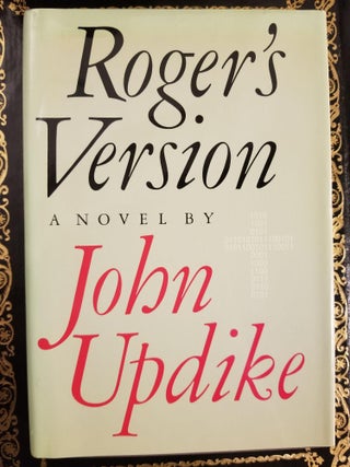 Item #1340 Roger's Version. John UPDIKE