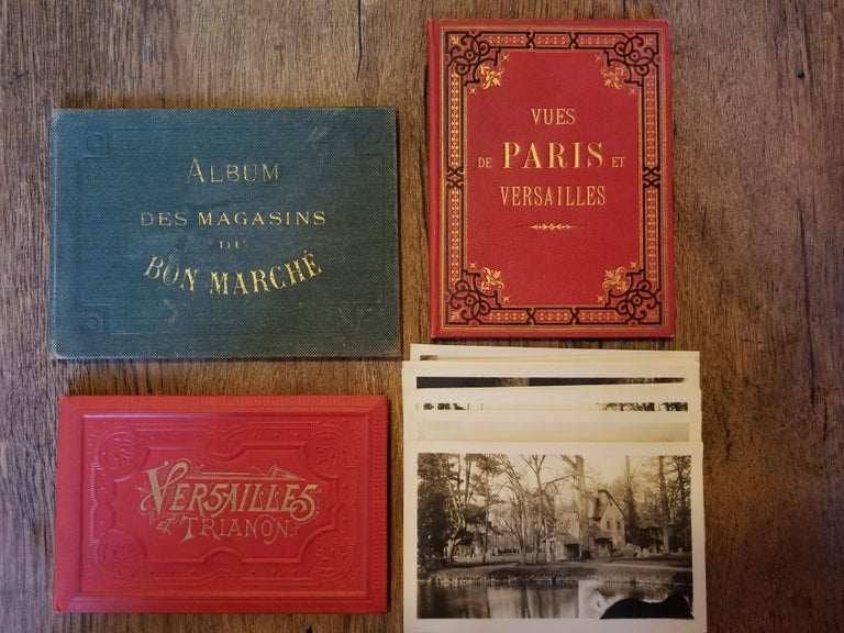 Item #1556 Warren H. Manning's Souvenirs from Paris, 1899. Warren H. MANNING, Landscape architecture, Tourism.