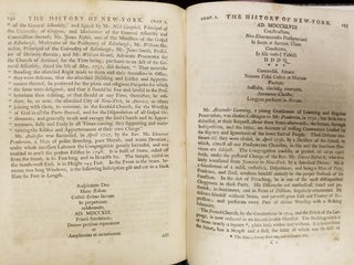 The History of the Province of New-York, from the First Discovery to the Year M.DCC.XXXII; To which is annexed, a description of the country, with a short account of the inhabitants, their trade, religious and political state, and the constitution of the courts of justice in that colony