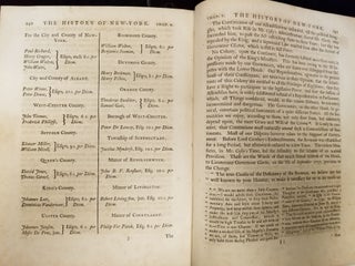 The History of the Province of New-York, from the First Discovery to the Year M.DCC.XXXII; To which is annexed, a description of the country, with a short account of the inhabitants, their trade, religious and political state, and the constitution of the courts of justice in that colony