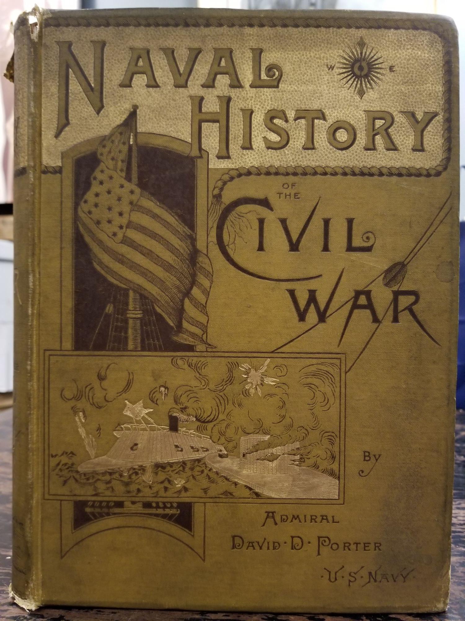 The War Years - David Dixon Porter - Officers - Atlas Ed. Civil War Card