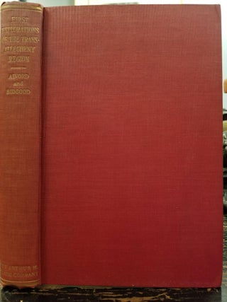Item #1772 The First Explorations of the Trans-Allegheny Region by the Virginians 1650-1674....