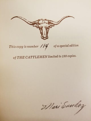 The Cattlemen; From the Rio Grande across the Far Marias