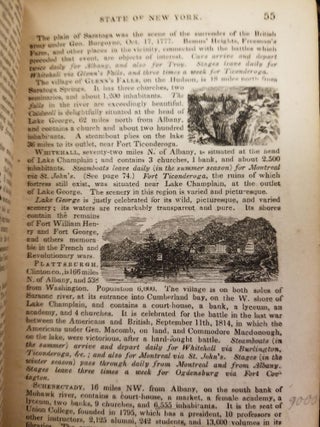 The Illustrated Hand-Book, a New Guide for Travelers Through the United States of America; Containing a description of the states, cities, towns, villages, watering places, colleges, etc.; with the railroad, stage, and steamboat routes, the distances from place to place, and the fares on the great traveling routes
