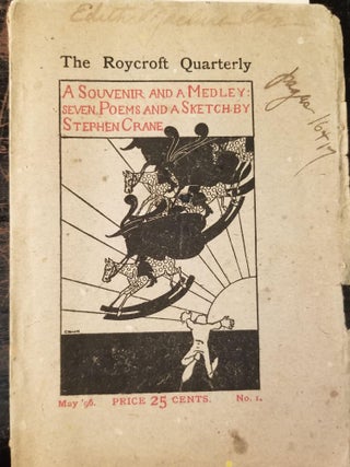 Handwritten Letters from Stephen Crane to Elbert Hubbard and Related Ephemera