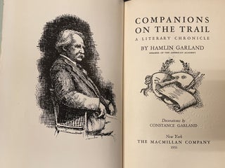 Companions on the Trail; A literary chronicle [FIRST EDITION]