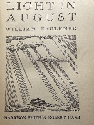 Light in August [FIRST EDITION]