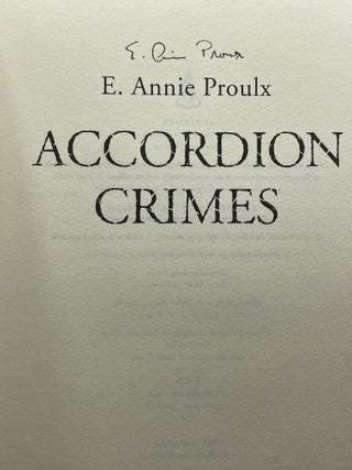 Accordion Crimes [FIRST EDITION]