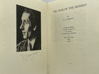 The Year of the Monkey; A farewell edition privately printed for the author by the board of directors of Konan University