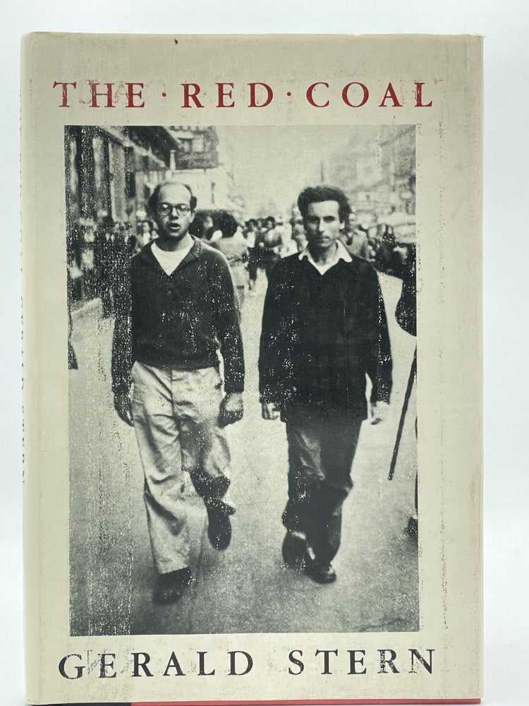 Item #2327 The Red Coal [FIRST EDITION]. Gerald STERN, SIGNED.
