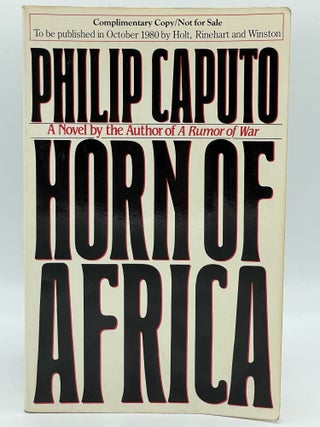Item #2476 Horn of Africa. Philip CAPUTO