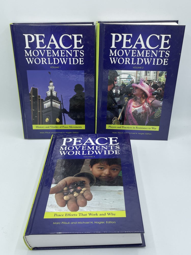 Item #2615 Peace Movements Worldwide [complete in 3 volumes]. Marc PILISUK, Michael N. NAGLER.