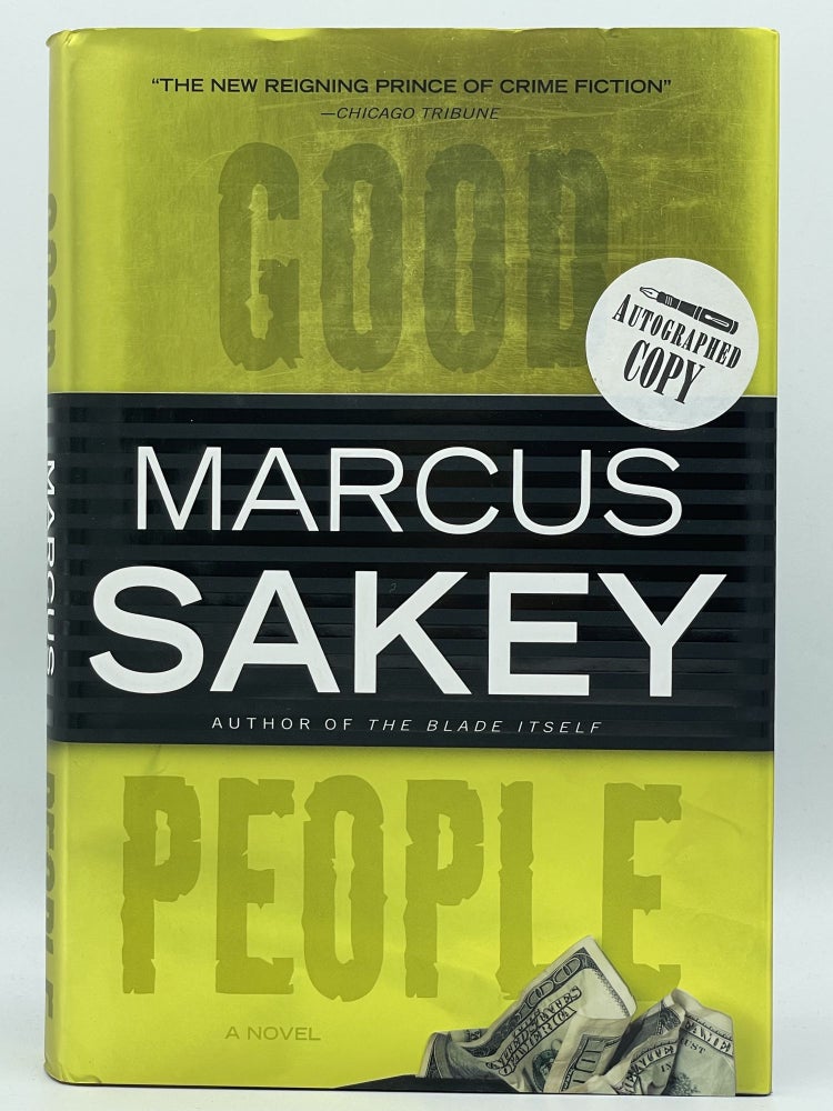 Item #2667 Good People [FIRST EDITION]. Marcus SAKEY, SIGNED.