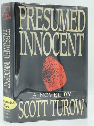 Item #2799 Presumed Innocent [FIRST EDITION]. Scott TUROW, SIGNED
