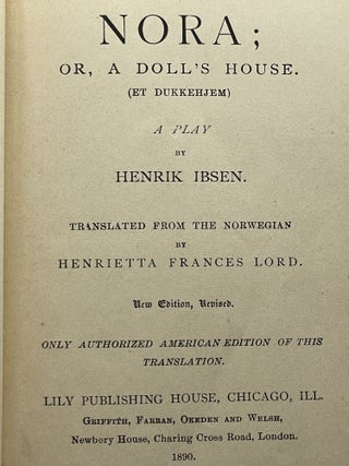 Nora; or, A Doll's House and Ghosts