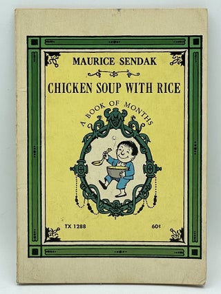 Item #2844 Chicken Soup with Rice; A book of months. Maurice SENDAK