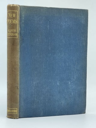 Item #2880 New Poems; And variant readings [FIRST EDITION]. Robert Louis STEVENSON
