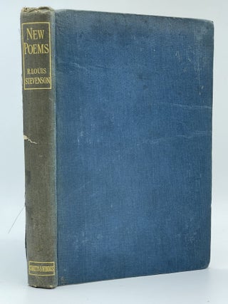 Item #2883 New Poems; And variant readings [FIRST EDITION]. Robert Louis STEVENSON