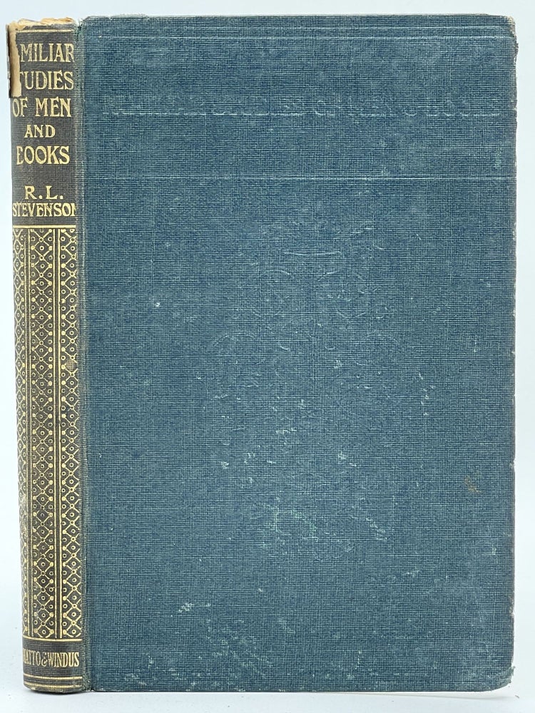 Item #2966 Familiar Studies of Men and Books. Robert Louis STEVENSON.