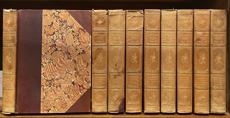 Item #2977 The Valima Edition of the Works of Robert Louis Stevenson [complete in 9 volumes]. Robert Louis STEVENSON.
