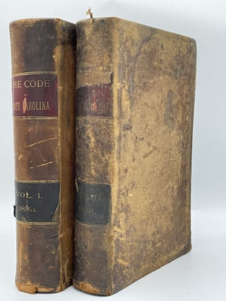 Item #3059 The Code of North Carolina [complete in 2 volumes]. William T. DORTCH, John MANNING,...
