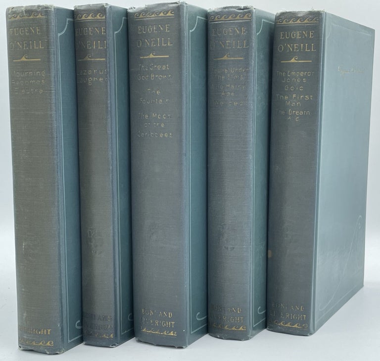Item #3079 Five Early Printing Books by Eugene O'Neill. Eugene O'NEILL.