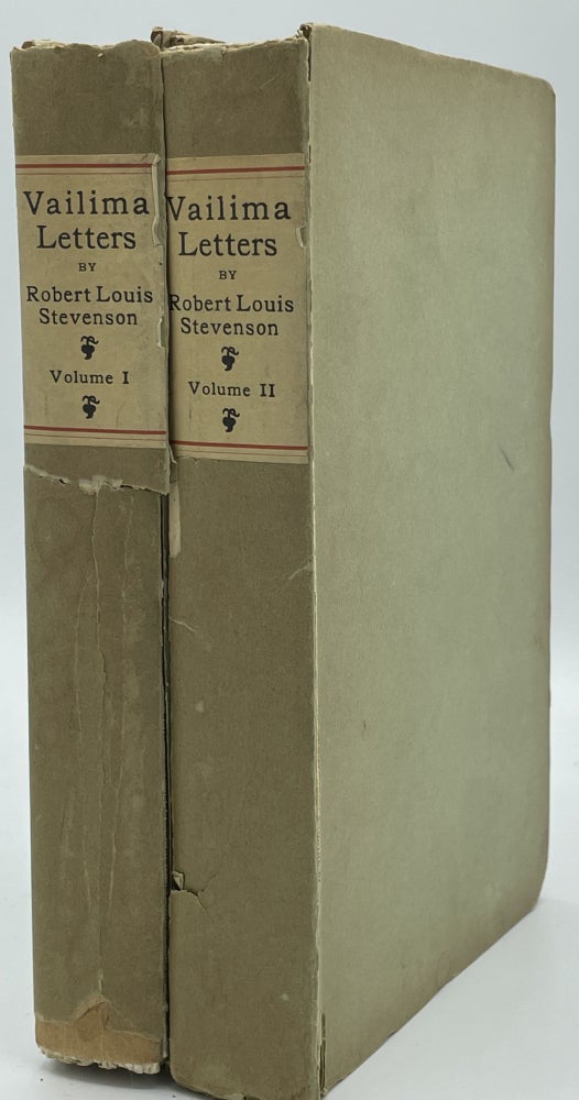 Item #3129 Valima Letters [complete in 2 volumes]; Being correspondence addressed by Robert Louis Stevenson to Sidney Colvin November 1890-October 1894. Robert Louis STEVENSON.