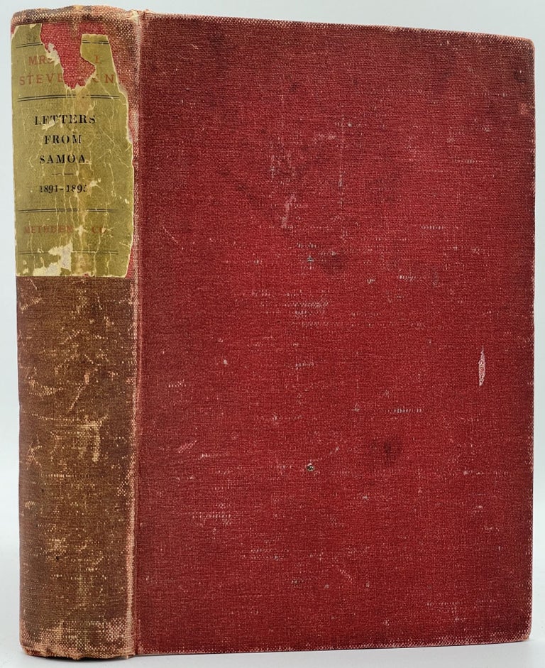 Item #3134 Letters from Samoa; 1891-1895 [FIRST EDITION]. Robert Louis STEVENSON, M. I. STEVENSON, Marie Clothilde BALFOUR.