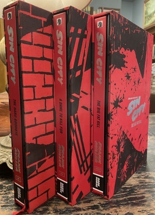 Item #3369 Sin City Deluxe Edition, Volumes 1-3; The Hard Goodbye; A Dame to Kill For; The Big...