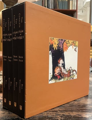 Item #3385 The Complete Calvin and Hobbes [4 volumes]. Bill WATTERSON