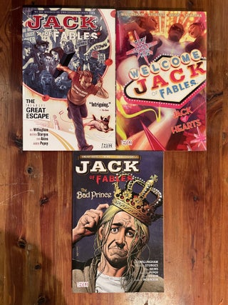 Item #3440 Jack of Fables Volumes 1-3. Bill WILLINGHAM