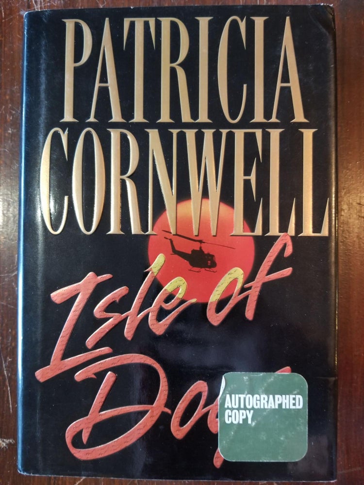 Item #345 Isle of Dogs. Patricia CORNWELL, SIGNED.