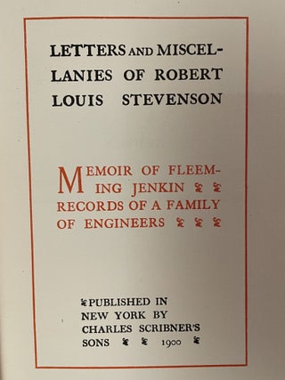 Memoir of Fleeming Jenkin / Records of a Family of Engineers [Thistle Edition]