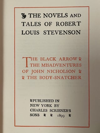 The Black Arrow / The Misadventures of John Nicholson / The Body-Snatcher [Thistle Edition]