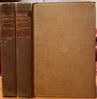 Item #3461 Letters [2 volumes] [Thistle Edition]. Robert Louis STEVENSON
