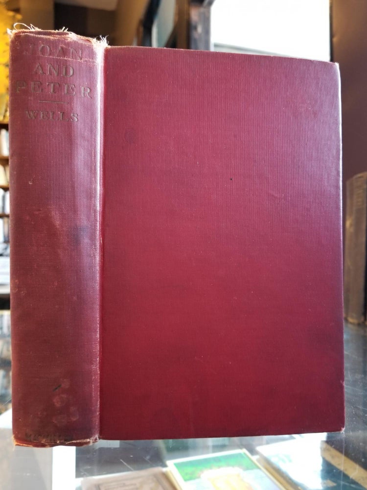 Item #391 Joan and Peter; The story of an education [FIRST EDITION]. H. G. WELLS.