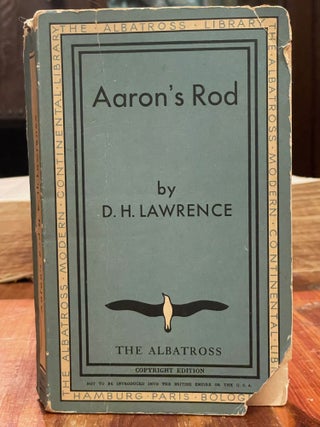 Item #3918 Aaron's Rod; The Albatross Modern Continental Library Volume 326. D. H. LAWRENCE