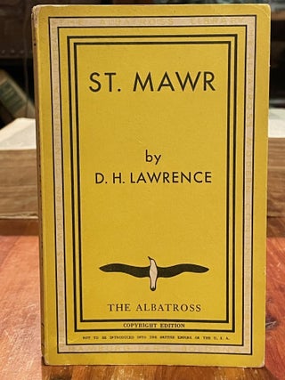 Item #3919 St. Mawr / The Princess; The Albatross Modern Continental Library Volume 252. D. H....