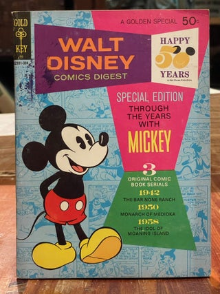 Item #4015 Walt Disney Comics Digest Number 40; Special Edition: Through the Years with Mickey....