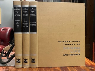 Item #4103 The International Library of Negro Life and History [3 volumes]. Herbert M. MORAIS,...