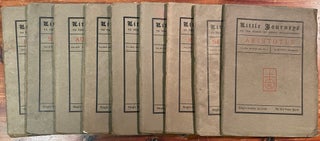 Item #4342 Little Journeys to the Homes of Great Philosophers [9 volumes]. Elbert HUBBARD