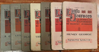 Item #4345 Little Journeys to the Homes of Great Reformers [7 volumes]. Elbert HUBBARD