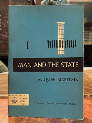 Item #4382 Man and the State. Jacques MARITAIN