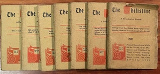 Item #4424 The Philistine [1912 series in 7 volumes]; A Periodical of Protest. Elbert HUBBARD