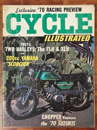 Item #4498 Cycle Illustrated: April 1970; Vol. 3, No. 7. CYCLE ILLUSTRATED, MOTORCYCLES