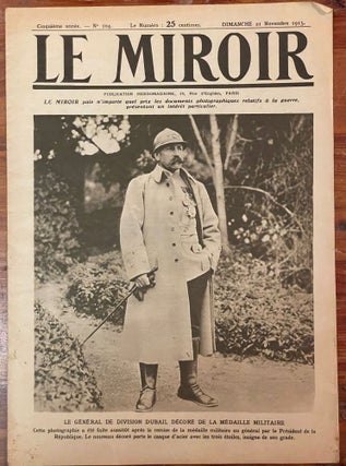 Item #4511 Le Miroir: 21 Novembre, 1915; No. 104. LE MIROIR