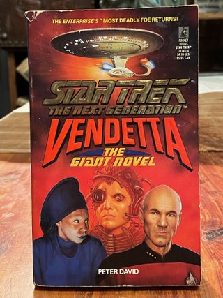 Item #4515 Star Trek The Next Generation: Vendetta; The Giant Novel. Peter DAVID