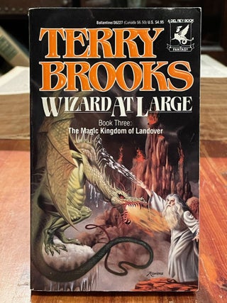 Item #4548 Wizard at Large. Terry BROOKS