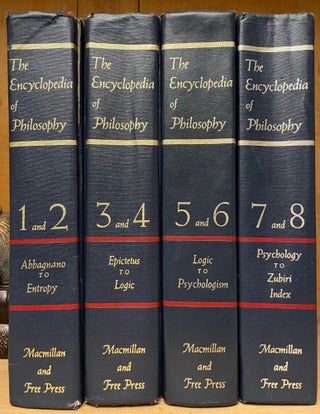 Item #4576 The Encyclopedia of Philosophy [complete in 4 volumes]. Paul EDWARDS