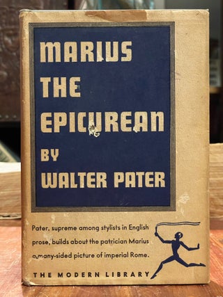 Item #4658 Marius the Epicurean; His sensations and ideas. Walter PATER
